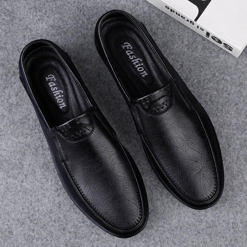 Men's Comfy Slip On Loafer Shoes Non Slip