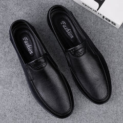 Men's Comfy Slip On Loafer Shoes Non Slip