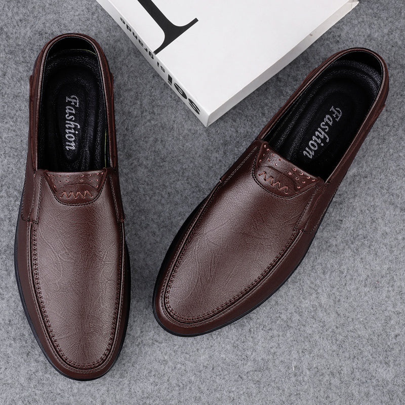 Men's Comfy Slip On Loafer Shoes Non Slip