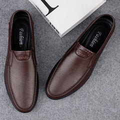Men's Comfy Slip On Loafer Shoes Non Slip
