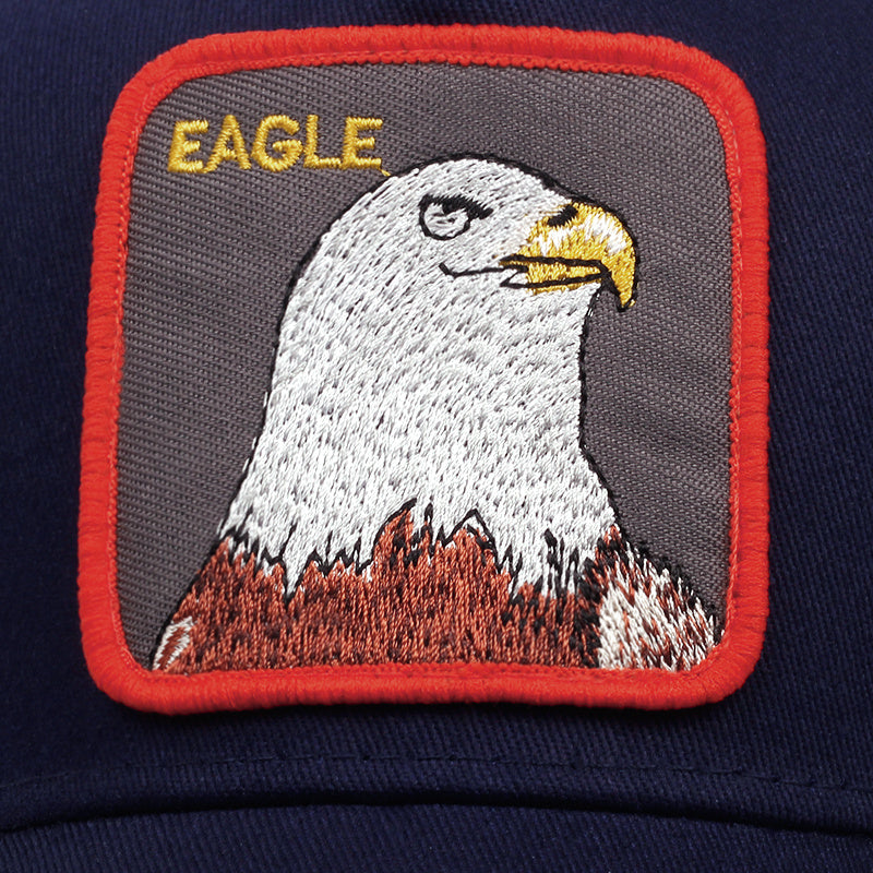 Eagle Embroidery Patch Trucker Hat Vintage Unisex Baseball Cap