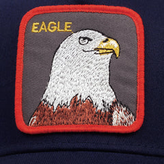 Eagle Embroidery Patch Trucker Hat Vintage Unisex Baseball Cap