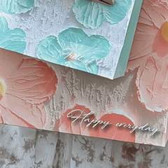 Painting Gift Bag Birthday Gift Tote Bag High End Retail Boutique Supermarkets