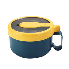 Microwave Ramen Bowl Set With Lid And Spoon - BPA-Free