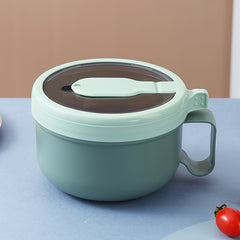 Microwave Ramen Bowl Set With Lid And Spoon - BPA-Free