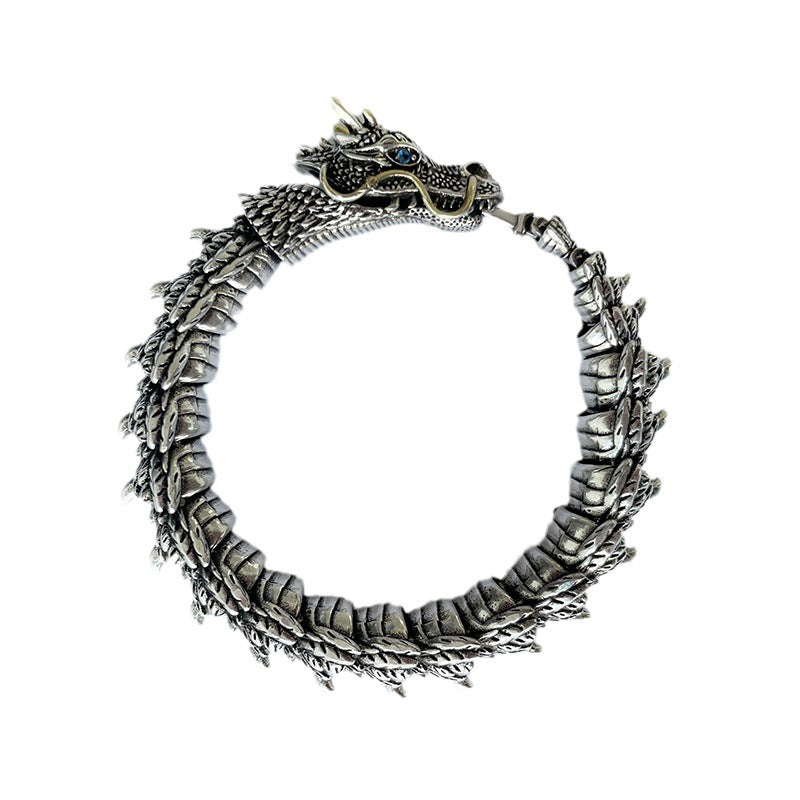 Punk Retro 3D Dragon Bracelet Boys Creative Hip Hop Style Halloween