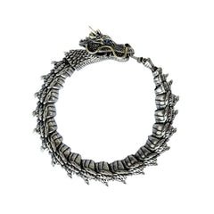 Punk Retro 3D Dragon Bracelet Boys Creative Hip Hop Style Halloween