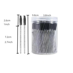 50 Pcs Eyelash Extension Mascara Stick Applicator Beauty Tools