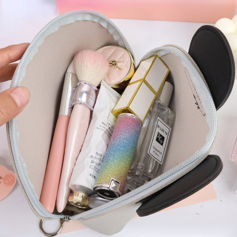 Panda Pattern Toiletry Bag Makeup Coin Purse Waterproof Cosmetic Bag for Women