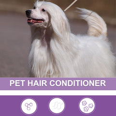 Pet Hair Conditioner Cream Fluffy Dog Cat Beauty Care