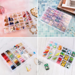 Accessory Storage Box Plastic Container For Jewelry & Hardware Parts