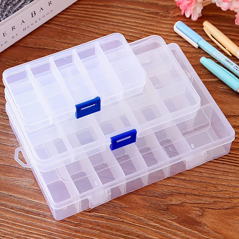 Accessory Storage Box Plastic Container For Jewelry & Hardware Parts
