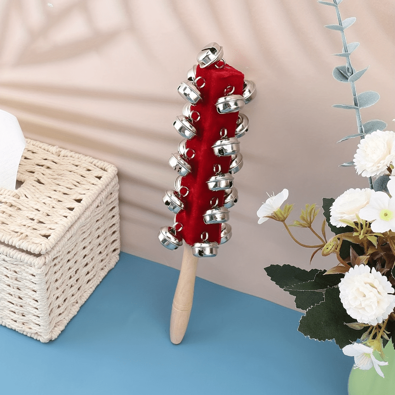 Musical Instrument Kit: Rattle Drum Bell Triangle Wrist Bell Loudspeakers