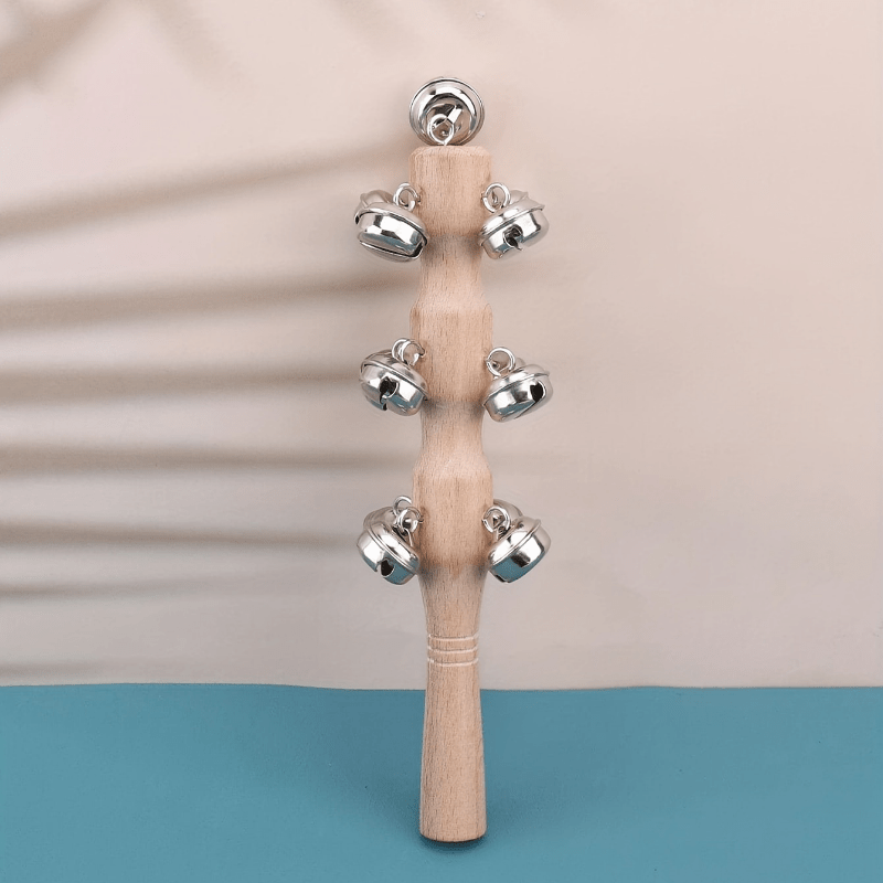 Musical Instrument Kit: Rattle Drum Bell Triangle Wrist Bell Loudspeakers