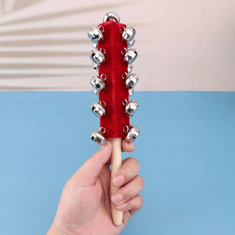 Musical Instrument Kit: Rattle Drum Bell Triangle Wrist Bell Loudspeakers