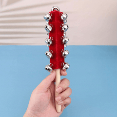 Musical Instrument Kit: Rattle Drum Bell Triangle Wrist Bell Loudspeakers