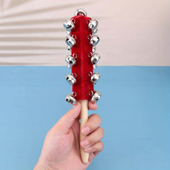 Musical Instrument Kit: Rattle Drum Bell Triangle Wrist Bell Loudspeakers