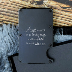 Slim RFID Wallet Anti theft Smart Wallet Money Clip