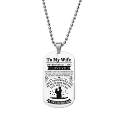 Stainless Steel Couple Keychain Pendant Gift