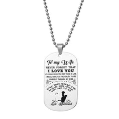 Stainless Steel Couple Keychain Pendant Gift
