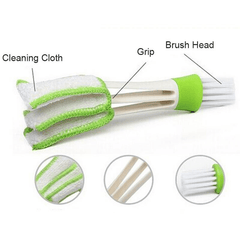 Car Cleaning Brush Microfiber Duster Auto Keyboard Dust Collector