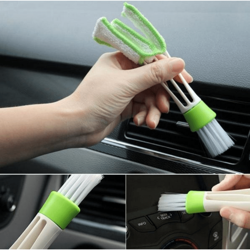 Car Cleaning Brush Microfiber Duster Auto Keyboard Dust Collector