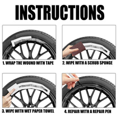 Wheel Scratch Repair Pen Paint Scratch Removal Car Paint Pen