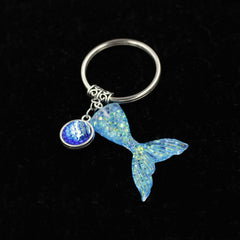 Fishtail Keychain Portable Bag Backpack Pendant Ornament