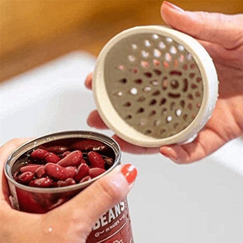 Silicone Can Filter Mini Colander Food Mesh Can Drainer