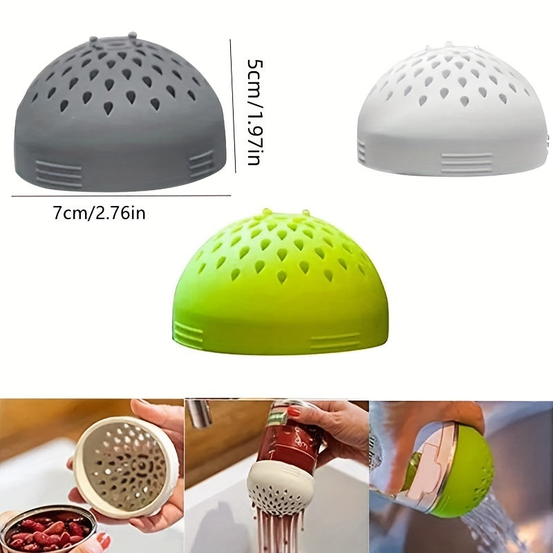 Silicone Can Filter Mini Colander Food Mesh Can Drainer