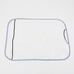 2pcs Car Seat Waterproof Anti Kick Back Covers Protector Mat