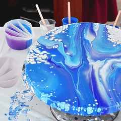 4Pcs Silicone Split Cups Thicken & Reusable Resin Mixing Cups