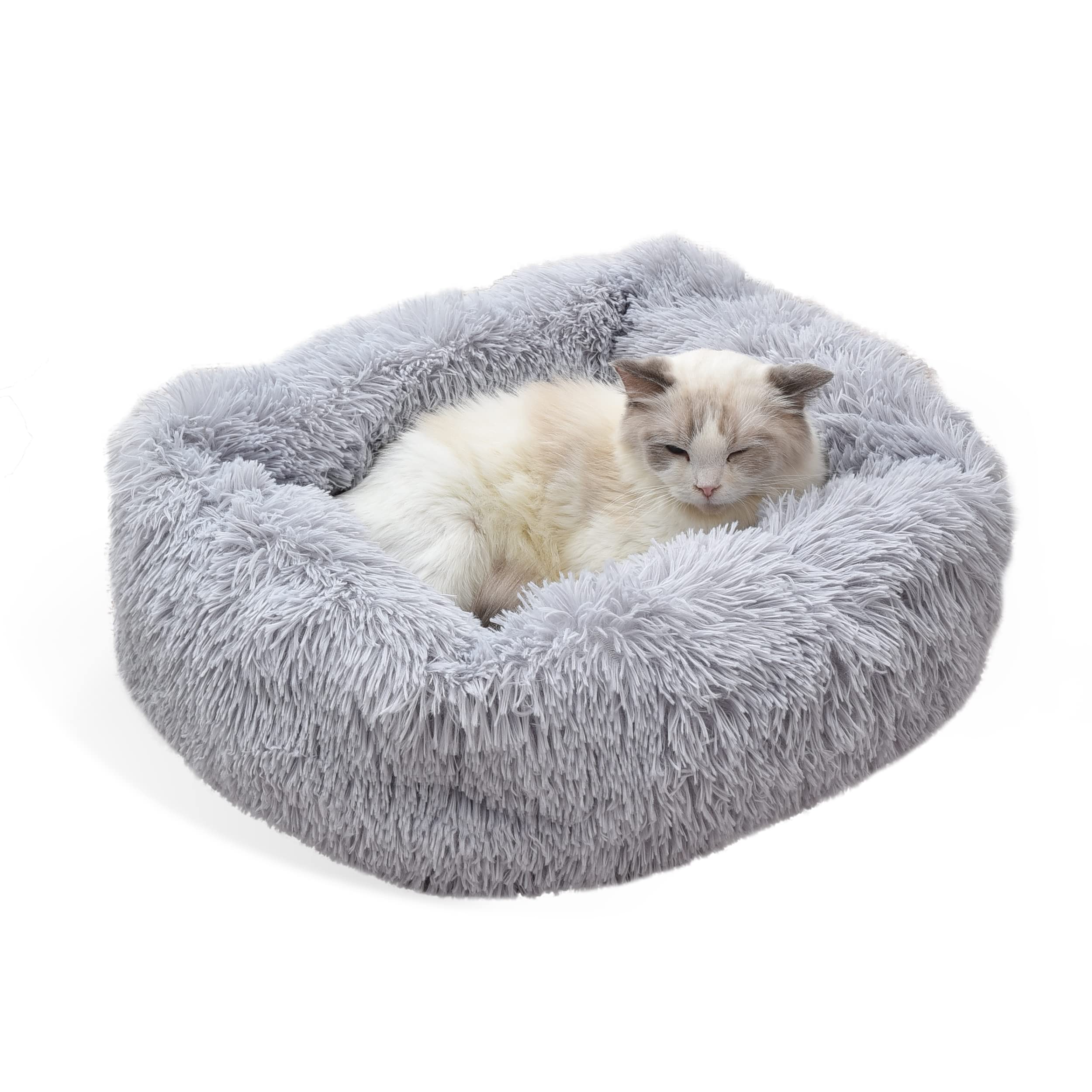 Soft Plush Washable Pet Bed for Kittens