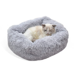 Soft Plush Washable Pet Bed for Kittens