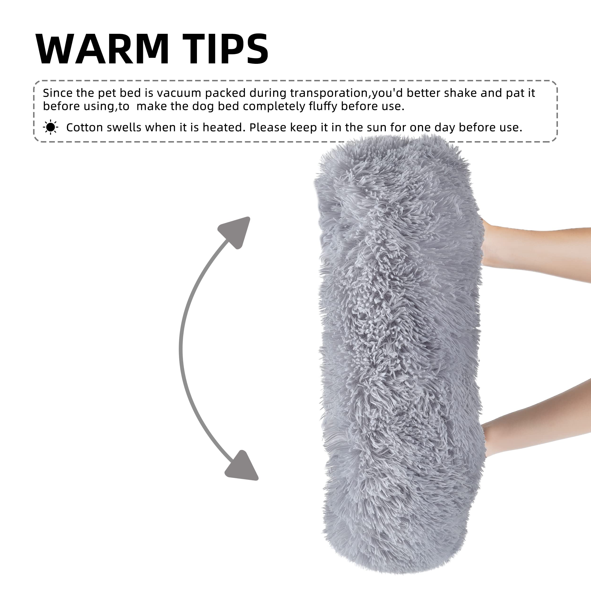 Soft Plush Washable Pet Bed for Kittens