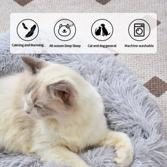 Soft Plush Washable Pet Bed for Kittens