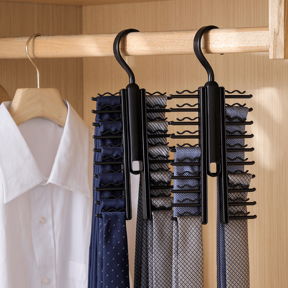 Tie Storage Rack Belt Organizer Multifunctional Tie Scarf Hanger