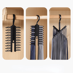 Tie Storage Rack Belt Organizer Multifunctional Tie Scarf Hanger