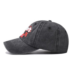 Outdoor Washed Cotton Sun Protection Embroidery Baseball Cap
