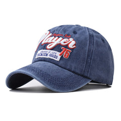 Outdoor Washed Cotton Sun Protection Embroidery Baseball Cap