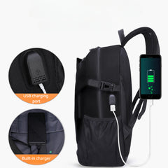Men's Waterproof Large Capacity Business Backpack