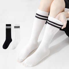 Kids Striped Soccer Stockings 2 Pairs