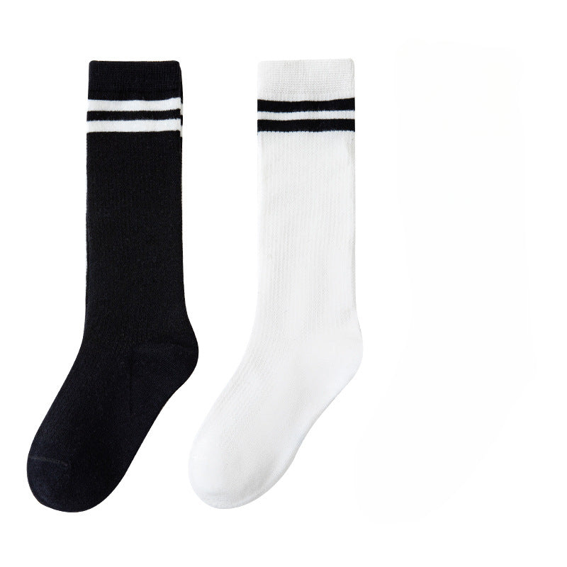 Kids Striped Soccer Stockings 2 Pairs