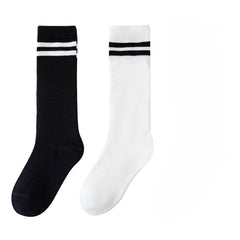 Kids Striped Soccer Stockings 2 Pairs