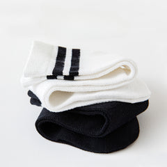 Kids Striped Soccer Stockings 2 Pairs