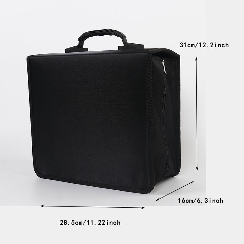 Large Capacity 240 400 Disc Portable CD DVD Storage Case