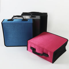 Large Capacity 240 400 Disc Portable CD DVD Storage Case