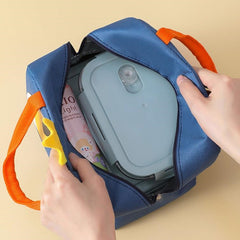 Kids Cartoon Lunch Bag Portable Insulated Lunch Tote Bag for School Work