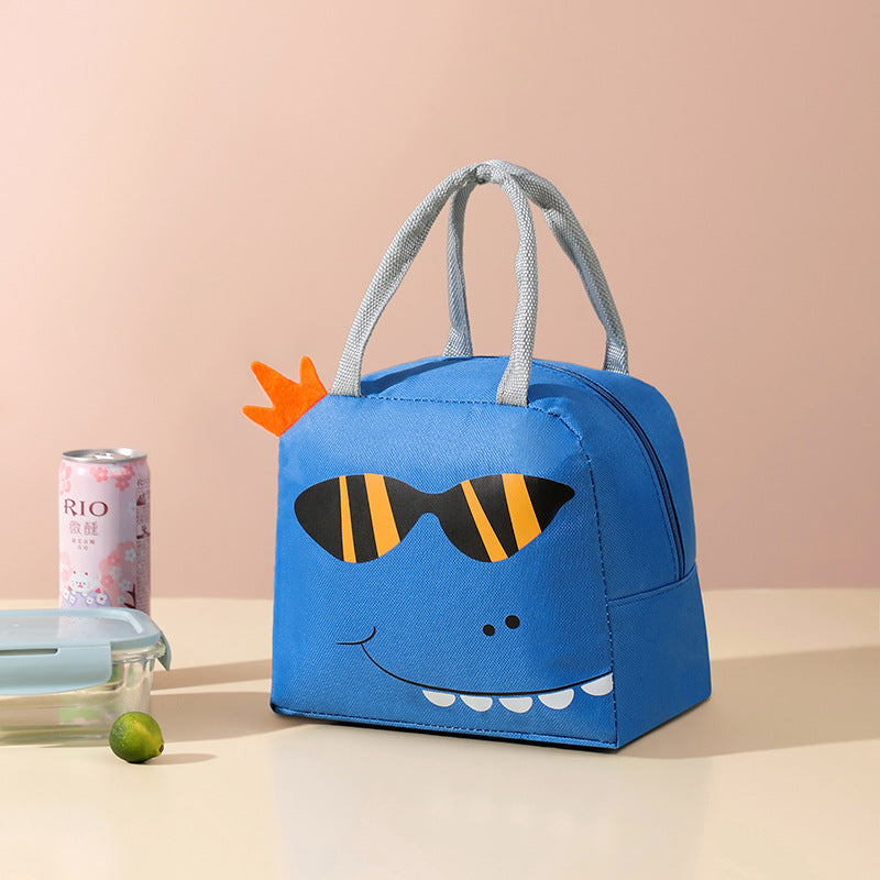 Kids Cartoon Lunch Bag Portable Insulated Lunch Tote Bag for School Work