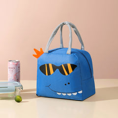 Kids Cartoon Lunch Bag Portable Insulated Lunch Tote Bag for School Work
